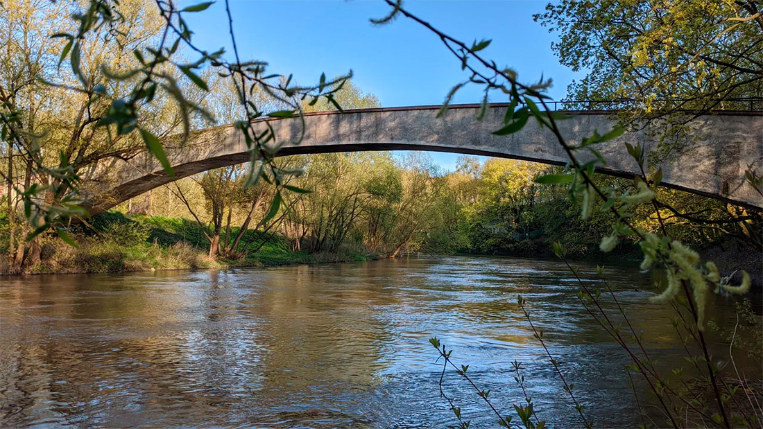 Парк Победы и Горбатый мост