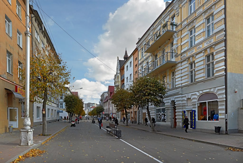 Пешеходная улица Победы