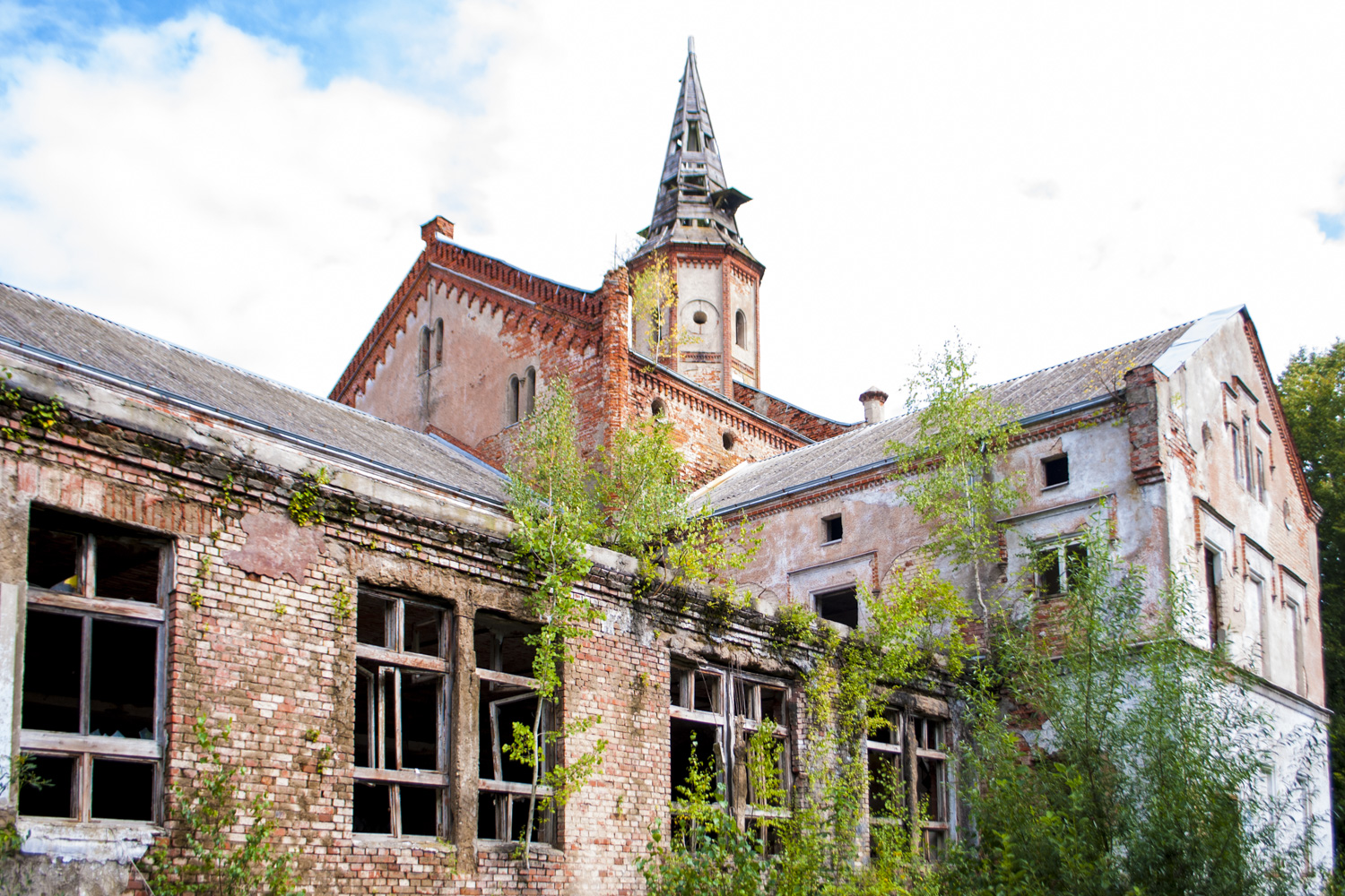 Заброшенная психлечебница Алленберг