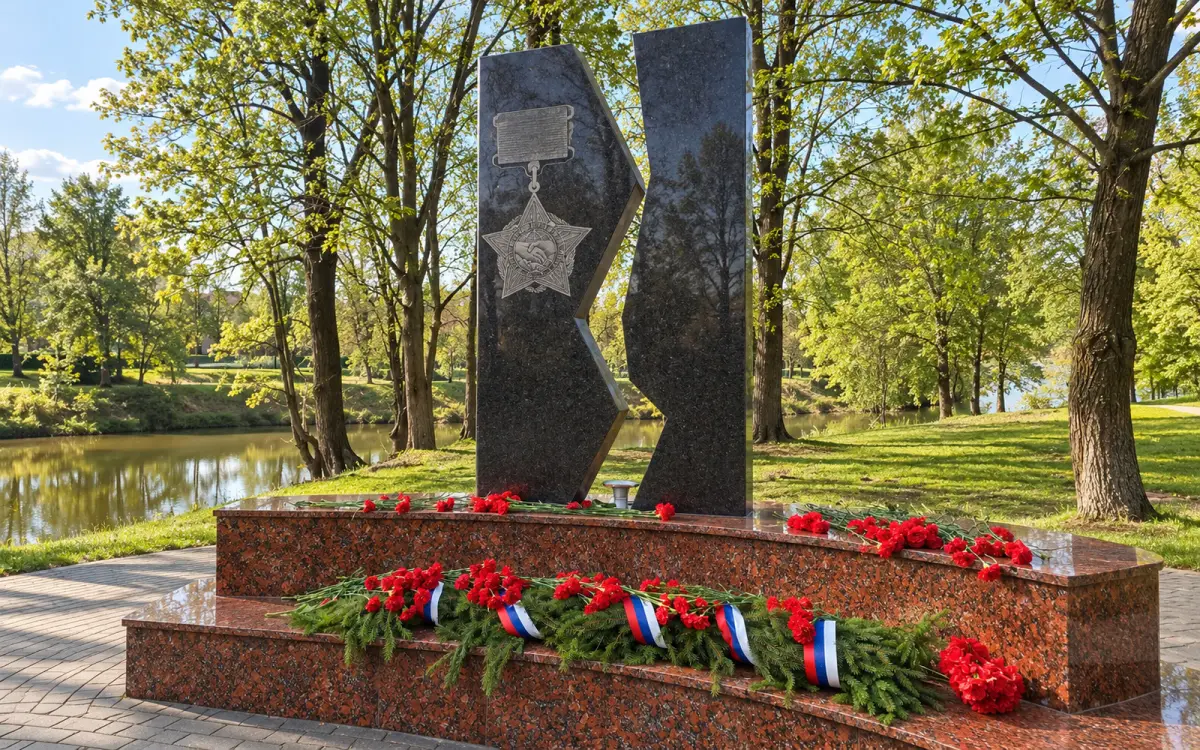 Городской парк и Аллея Славы в Гусеве
